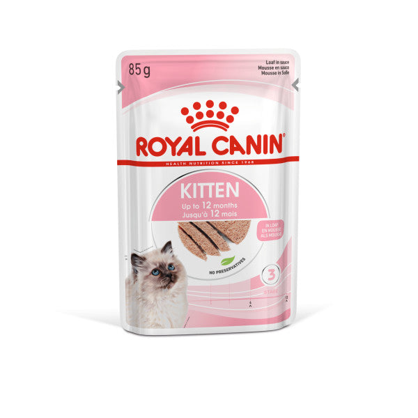 ROYAL CANIN FELINE HEALTH NUTRITION WET KITTEN Loaf in sauce Wet Pet F