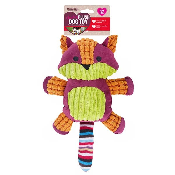 Chubleez Charlie Cat Dog Toy