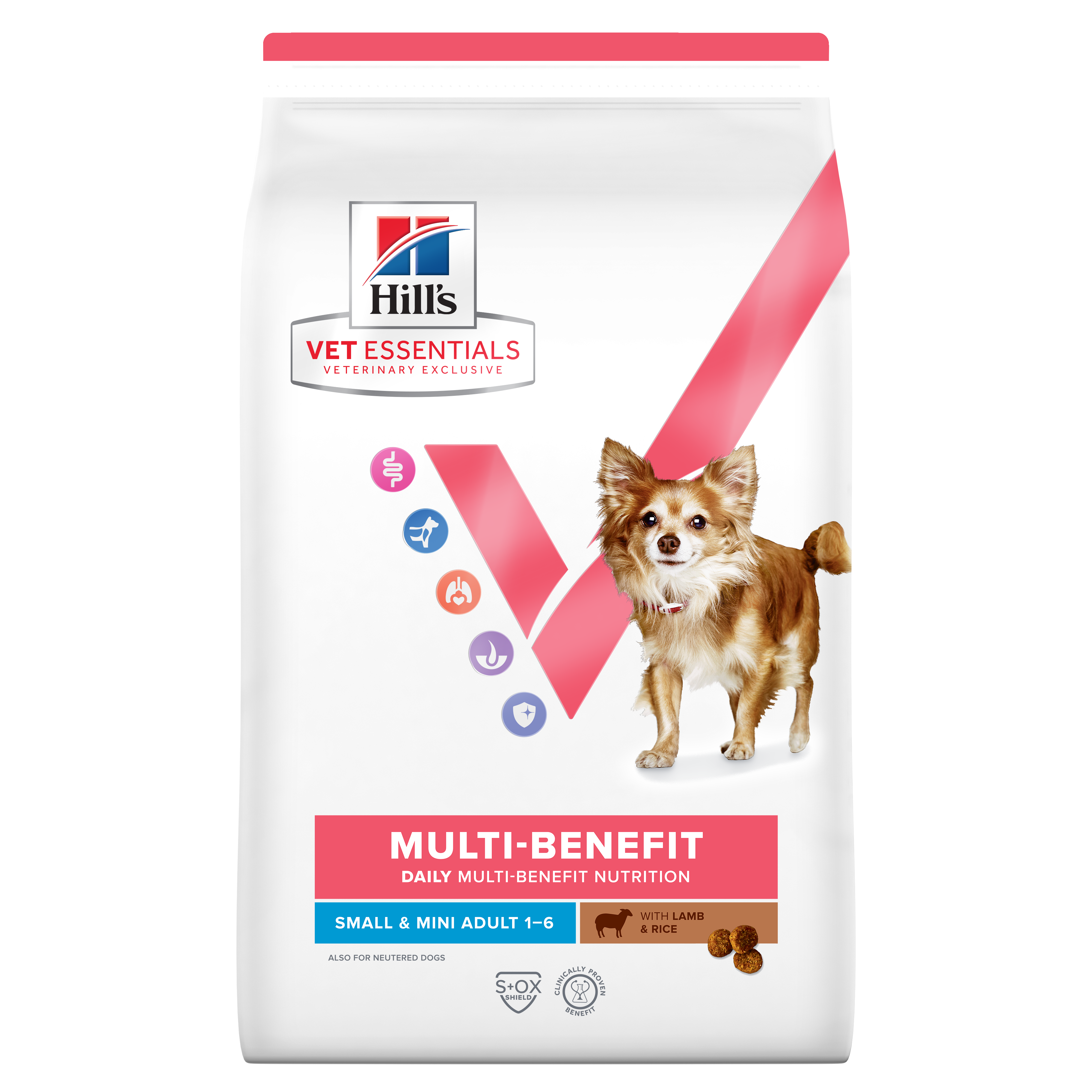 Hill s VET ESSENTIALS MULTI BENEFIT Adult Small Mini Dry Dog Food with Lamb Rice