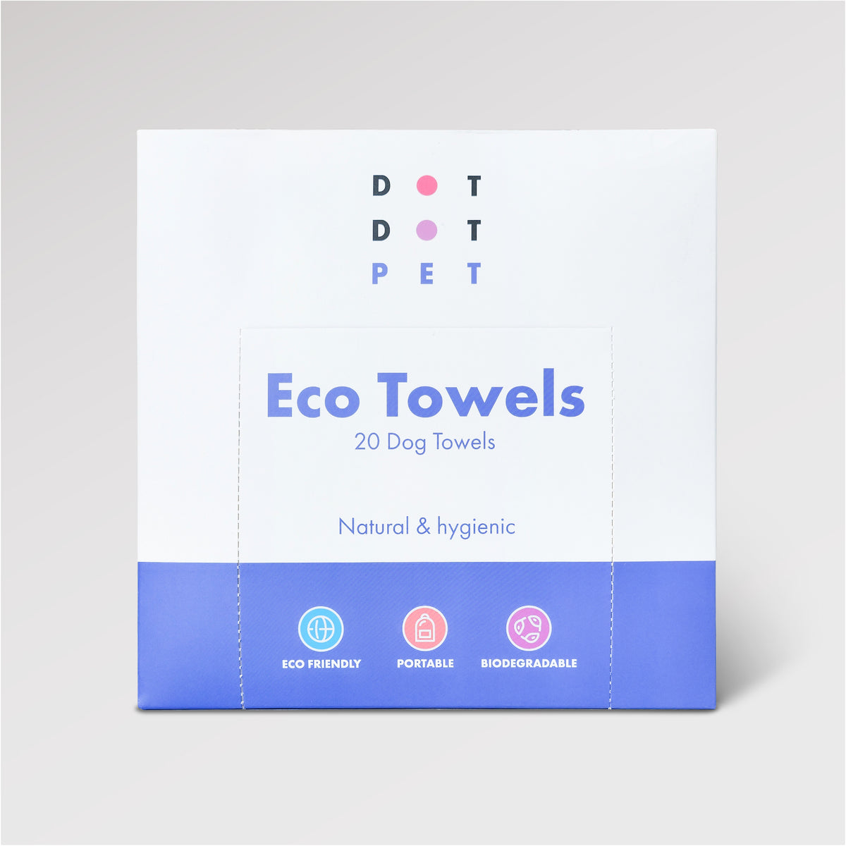 DotDotPet Bamboo Eco Dog Towels (20pk)