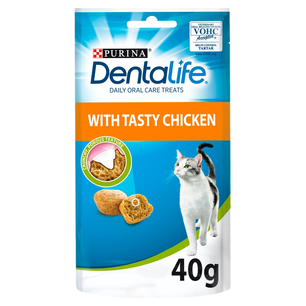 PURINA® Dentalife Cat Dental Treats Chicken