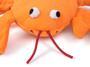 Seriously Strong Plush & Rubber Lobster Dog Toy