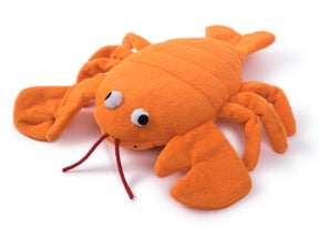 Seriously Strong Plush & Rubber Lobster Dog Toy