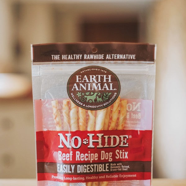 Earth Animal No Hide Beef Dog Stix & Chews