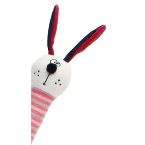 GiGwi Crunchy Neck Plush Friendz Rabbit S with Bone and Squeaker