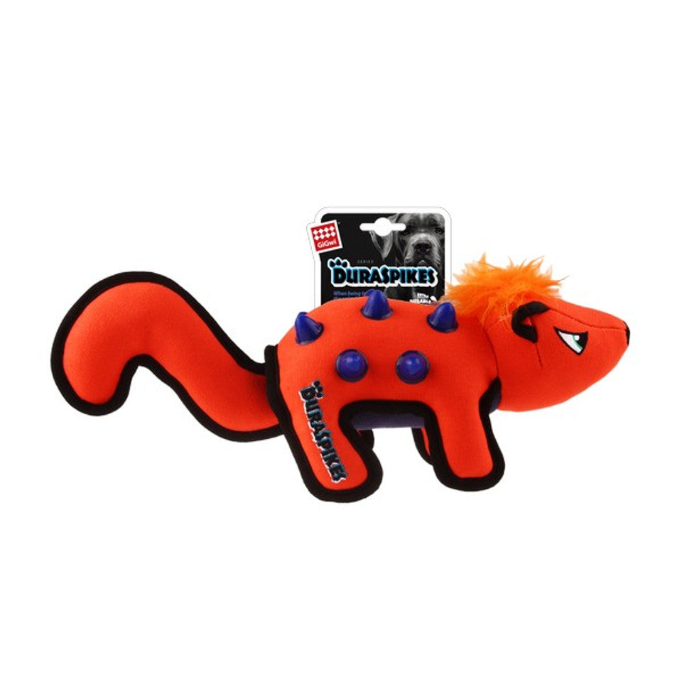 GiGwi Duraspikes Extra Durable Racoon Orange