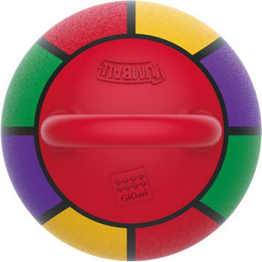 GiGwi Rubber Jumball Basketball With Handle Multi Small