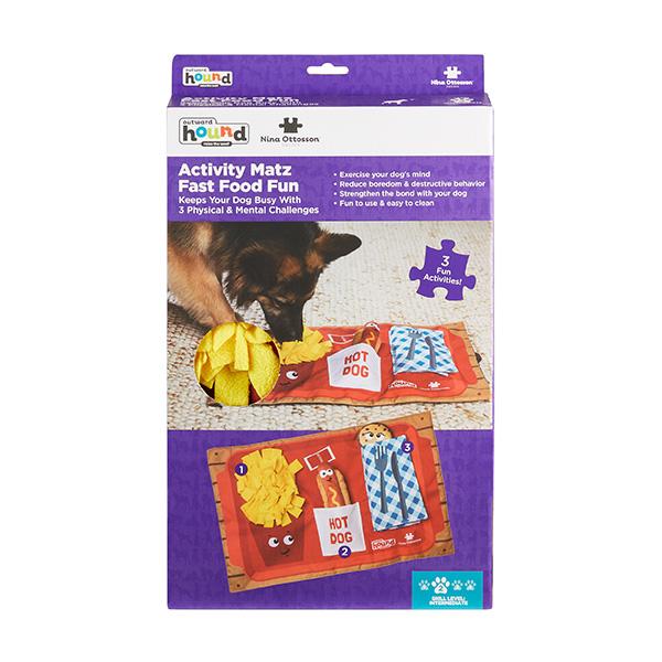 Nina Ottosson Dog Activity Matz Fast Food Fun Mat