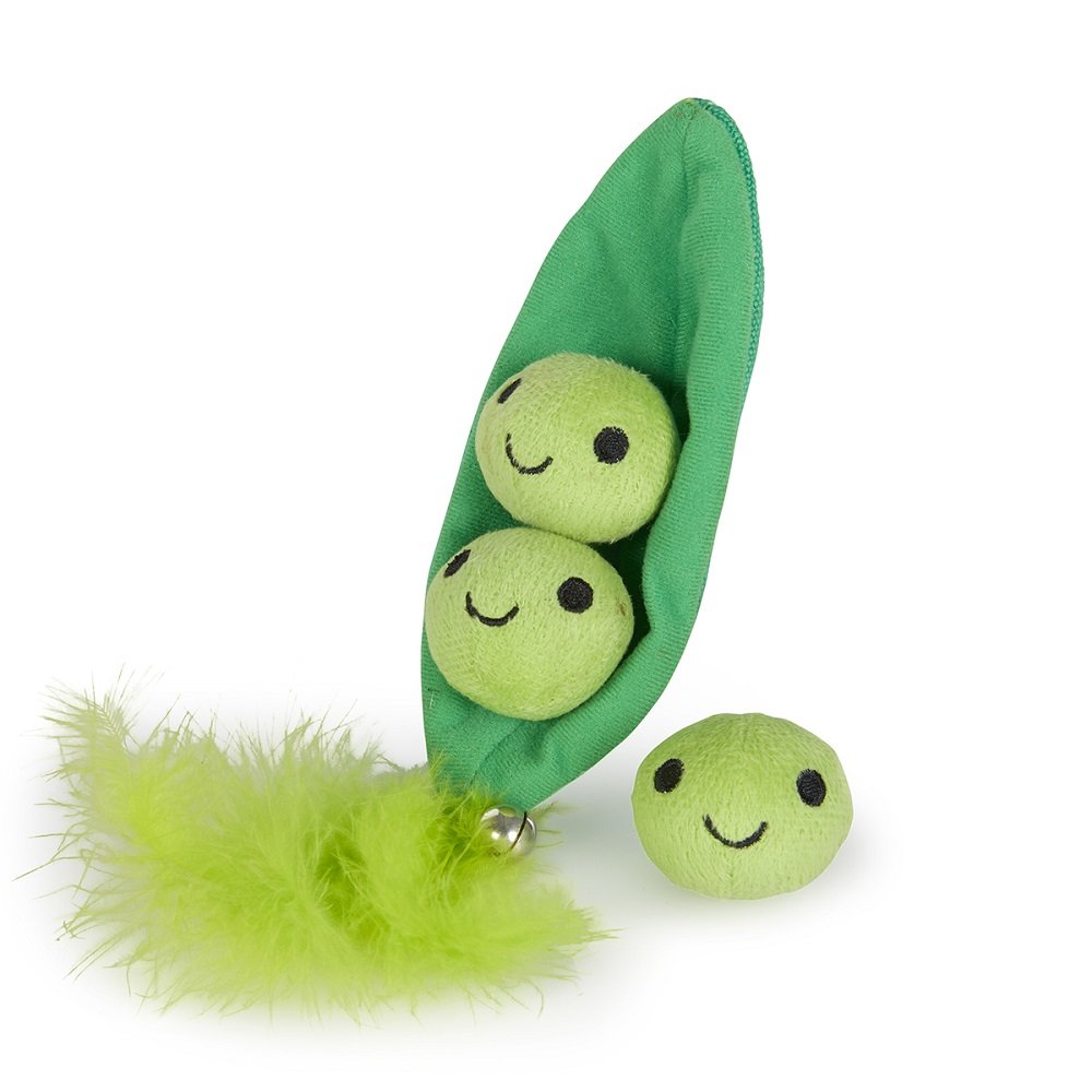 Petface Peas In A Pod Plush Cat Toy