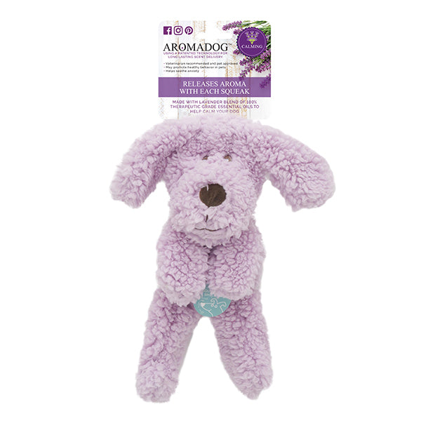 Aromadog Calm Fleece Flattie Dog