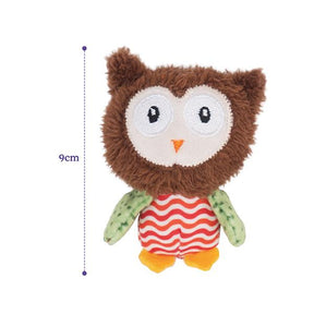 Little Nippers Boggle Owl Kitten Toy