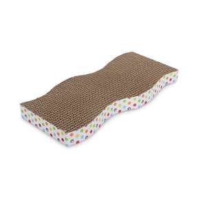 Petface Catkins Cardboard Wave Cat Scratcher