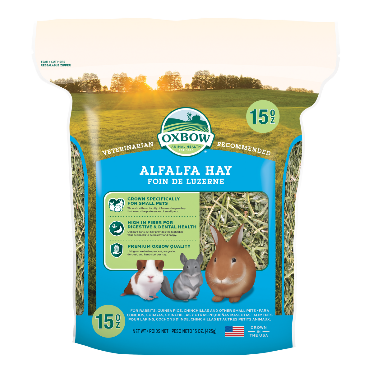 Oxbow Alfalfa Hay 425g