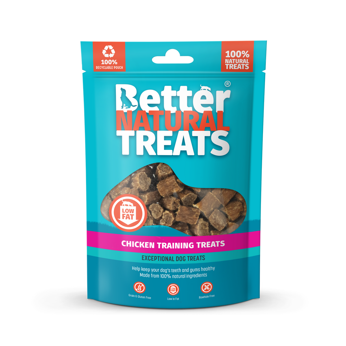 Better Natural Treats Chicken Training Treats