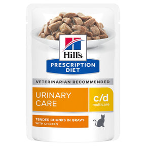 Hill's™ Prescription Diet™ c/d™ Multicare Urinary Care Wet Cat Food with Chicken 85g Pouch