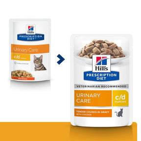 Hill's™ Prescription Diet™ c/d™ Multicare Urinary Care Wet Cat Food with Chicken 85g Pouch