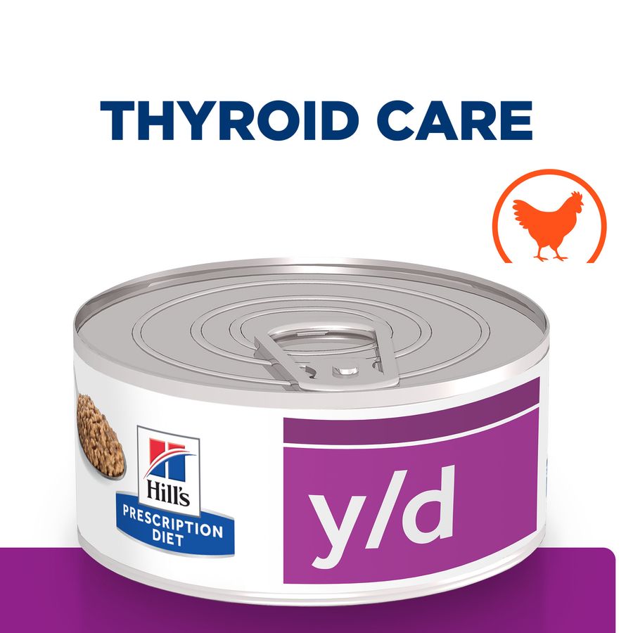 Hill's™ Prescription Diet™ Thyroid Care y/d™ Cat Food with Chicken