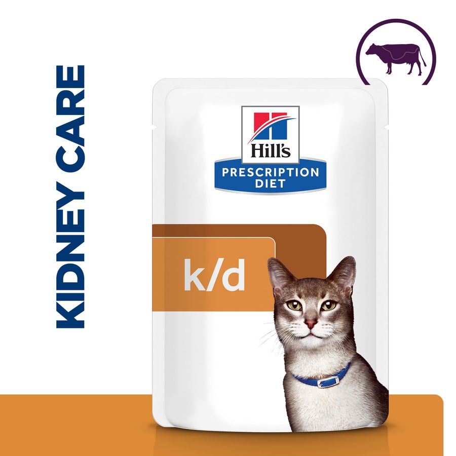 Hill's™ Prescription Diet™ k/d™ Cat Food with Beef