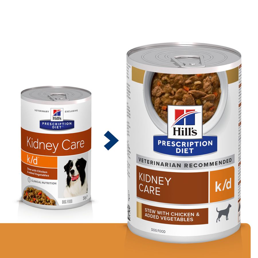 Hill s Prescription Diet k d Kidney Care Stew Dog Food with Chicken an