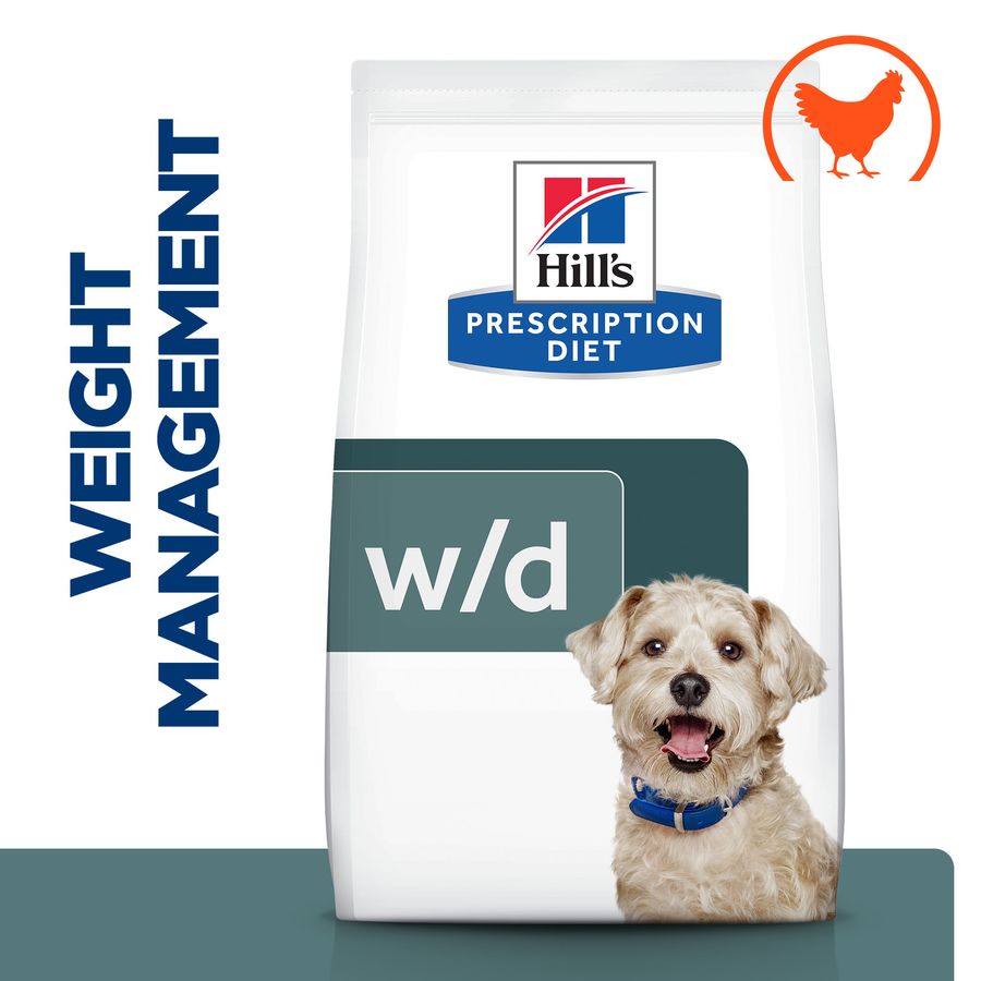 Hill's™ Prescription Diet™ w/d™ Dog Food with Chicken 4kg