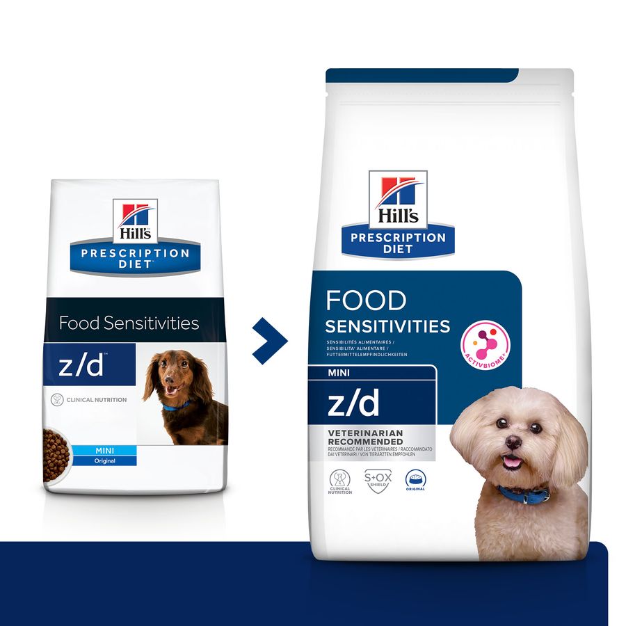 Hill's Prescription Diet z/d Mini Food Sensitivities Dry Dog Food