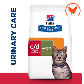 Hill's™ Prescription Diet™ c/d™ Urinary Stress + Metabolic Cat Food with Chicken 8kg