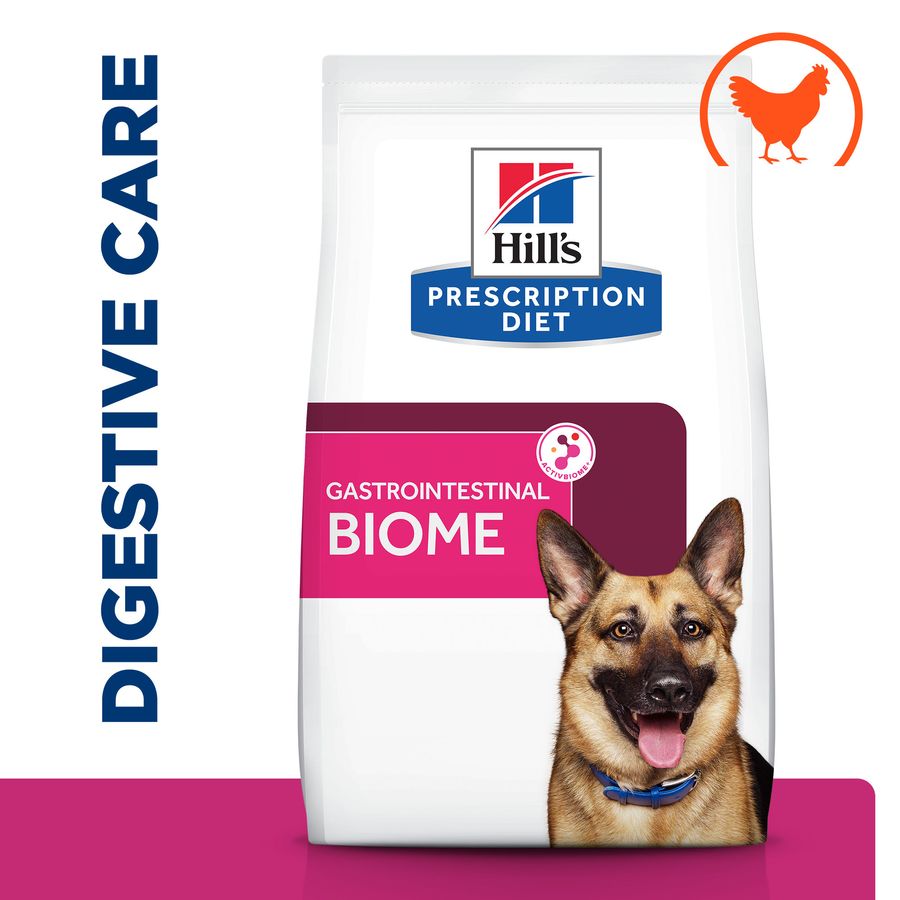 Hill's Prescription Diet Gastrointestinal Biome dog food with Chicken