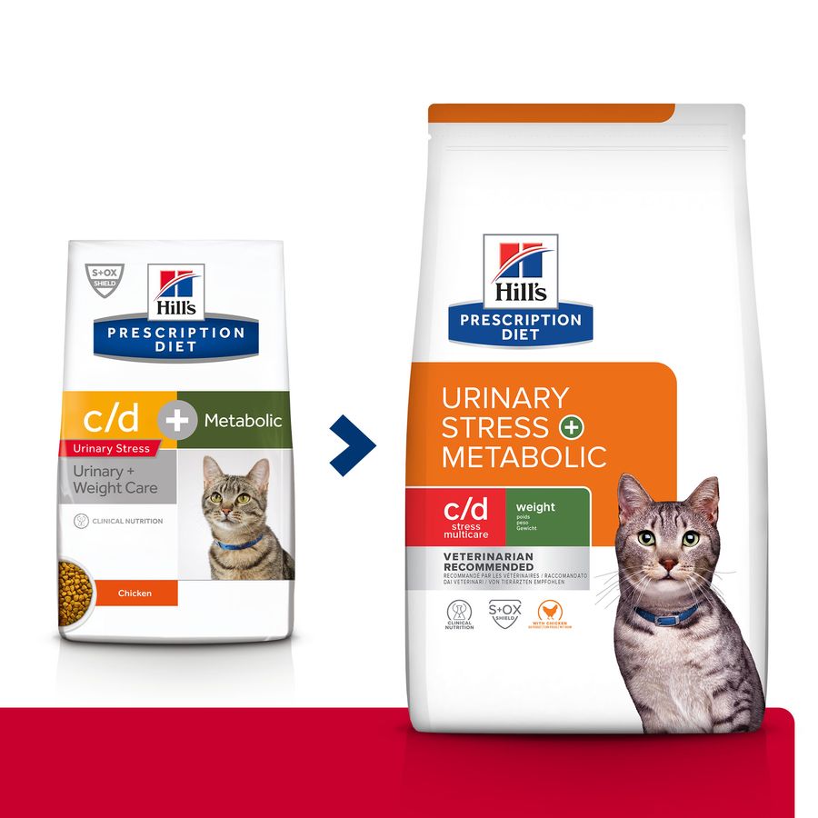 Hill's™ Prescription Diet™ c/d™ Urinary Stress + Metabolic Cat Food with Chicken