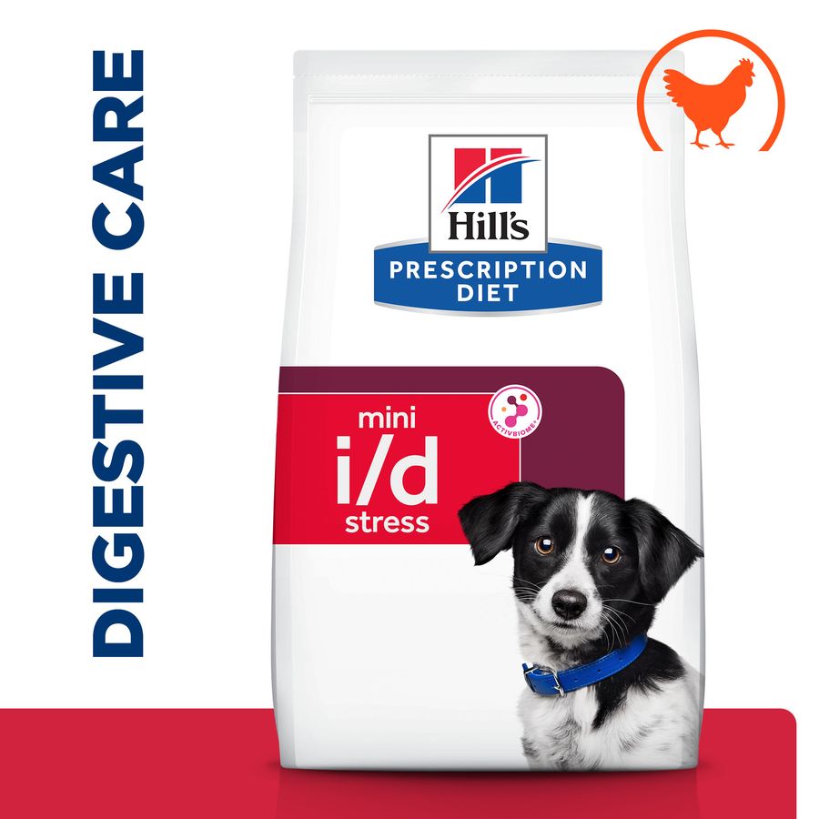 Hill's Prescription Diet i/d Stress Mini Digestive Care Dry Dog Food with Chicken