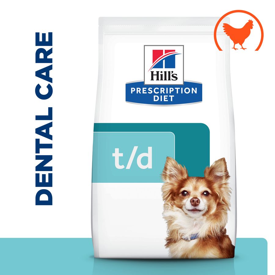 Hill's Prescription Diet t/d Mini Dog Food with Chicken