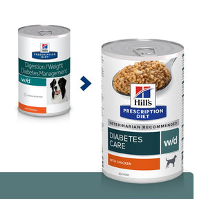 Hill's Prescription Diet w/d Dog Food with Chicken