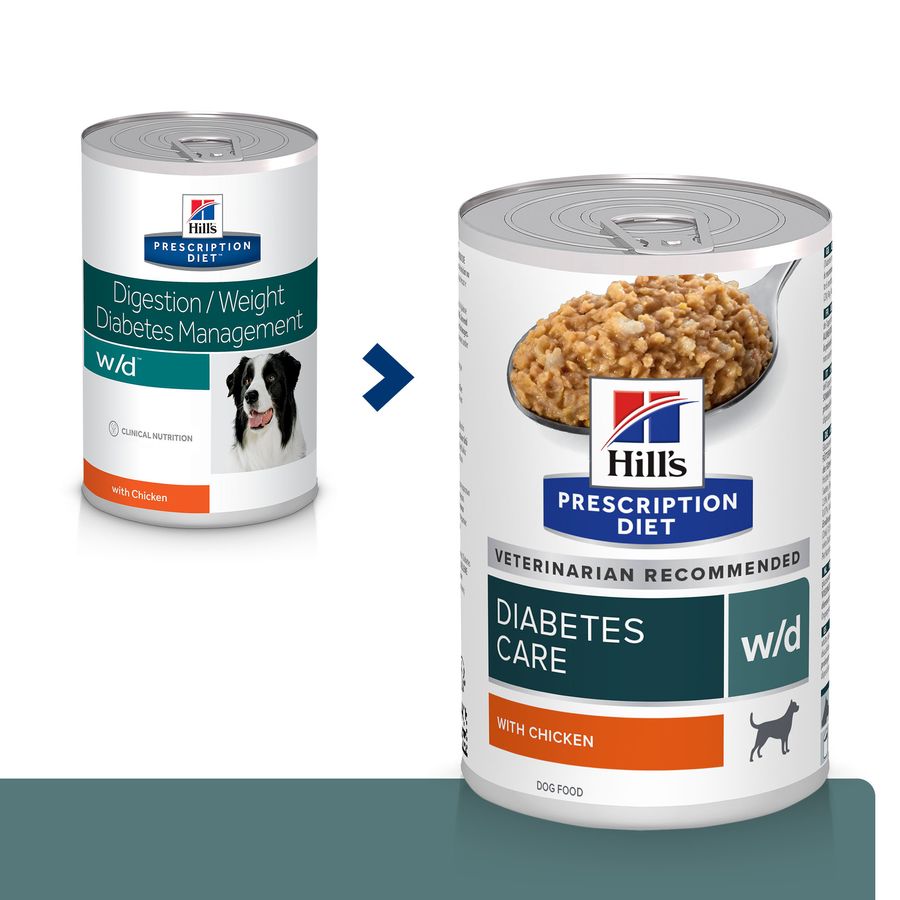 Hill's Prescription Diet w/d Dog Food with Chicken