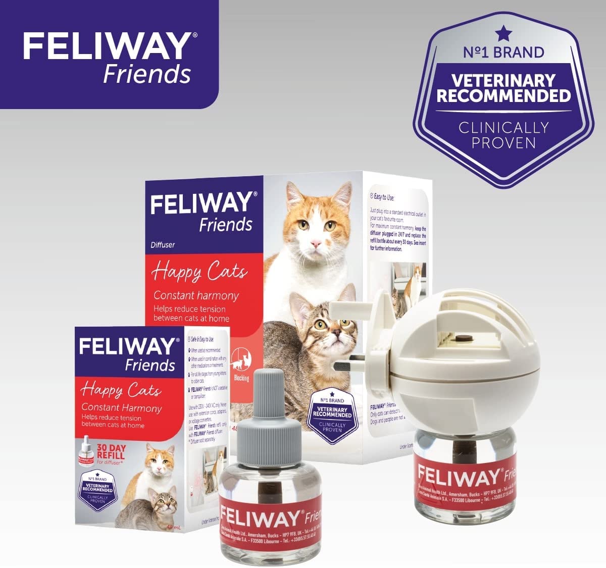 Feliway Friends 30-Day Refill for Diffuser