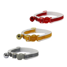 Reflective Safety Buckle Cat Collar (3 colours)