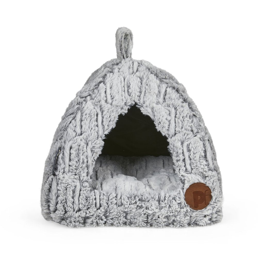 Petface Bamboo Plush Igloo Cat Bed