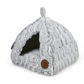 Petface Bamboo Plush Igloo Cat Bed