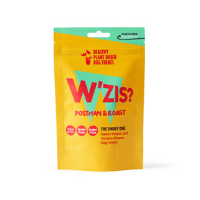 W’ZIS Postman & Roast 1-Calorie Dog Treat Pouch – Smoky Flavour 80g