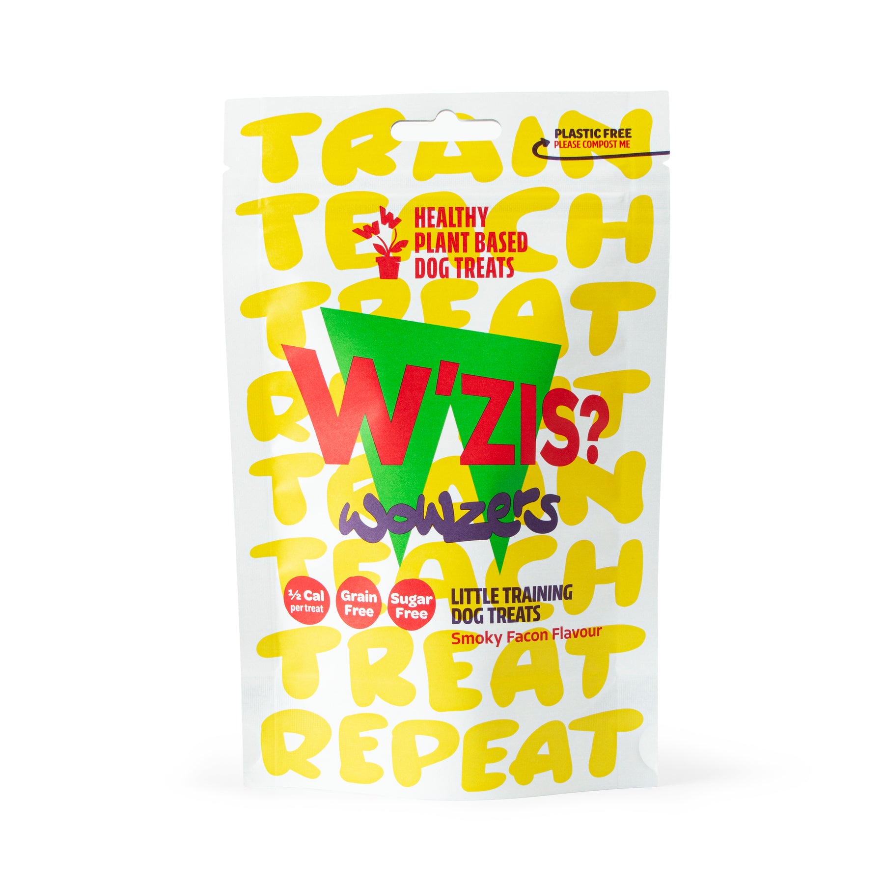 W’ZIS Wowzers 1/2-Calorie Dog Training Treat Pouch – Smoky Flavour 80g