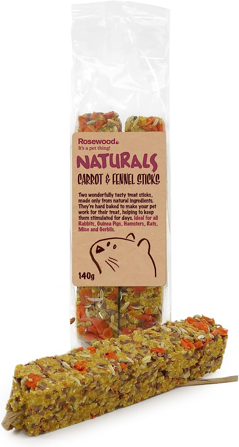 Naturals Carrot & Fennel Sticks 140g