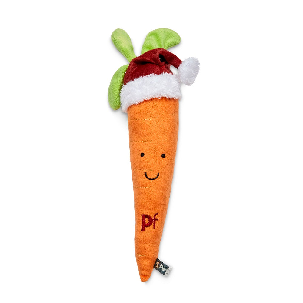 Petface Carter Carrot Plush Dog Toy