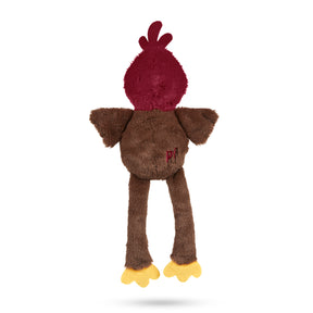 Petface Roxie Rubber Tum Turkey Plush Dog Toy