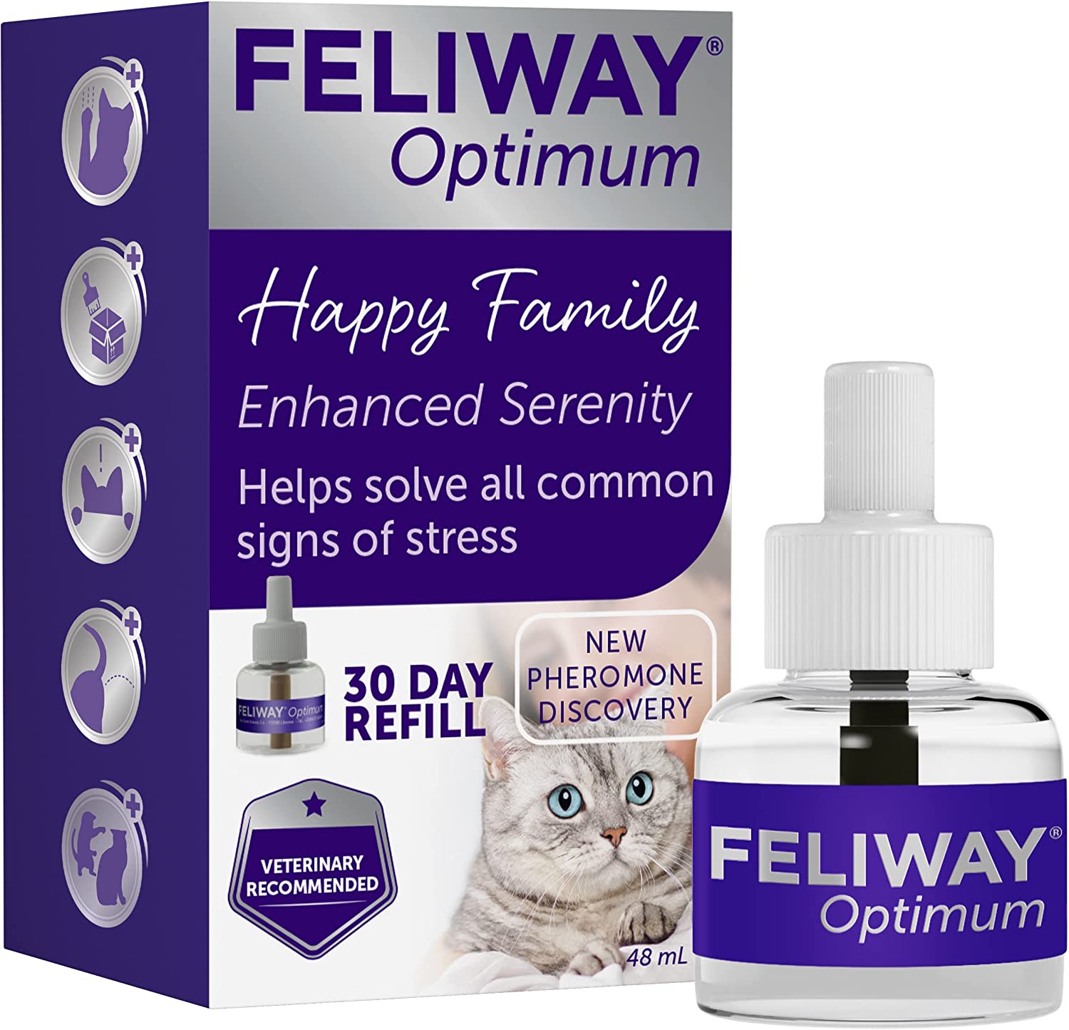 Feliway Optimum 30-Day Refill for Diffuser