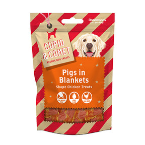 Rosewood Pigs in Blankets Dog Treats 100g