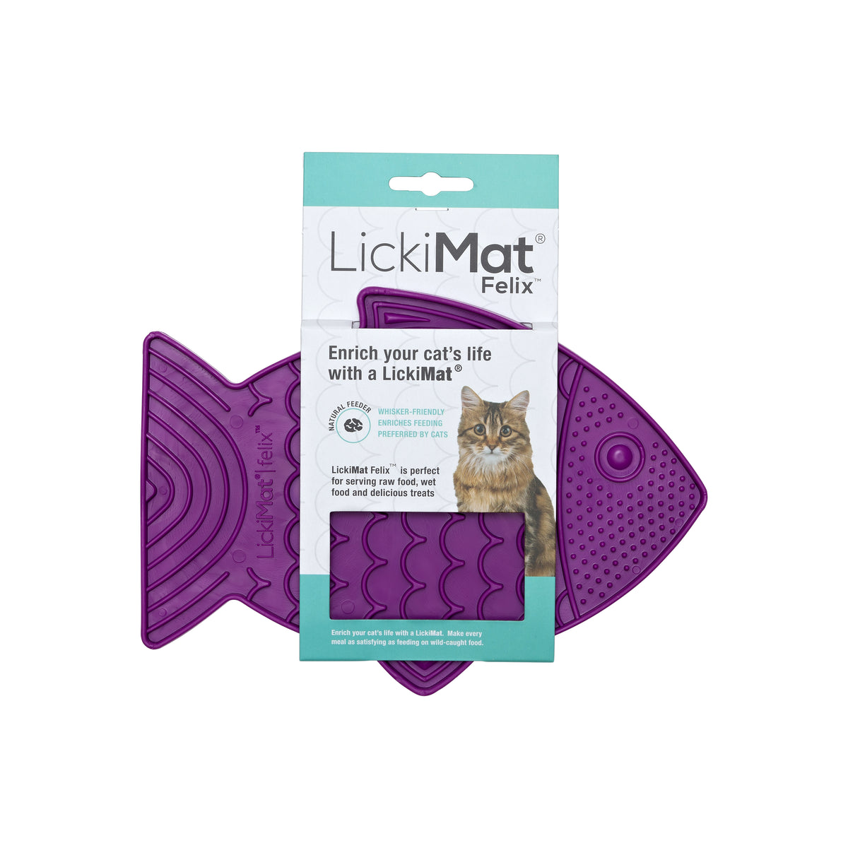 LickiMat Felix Purple