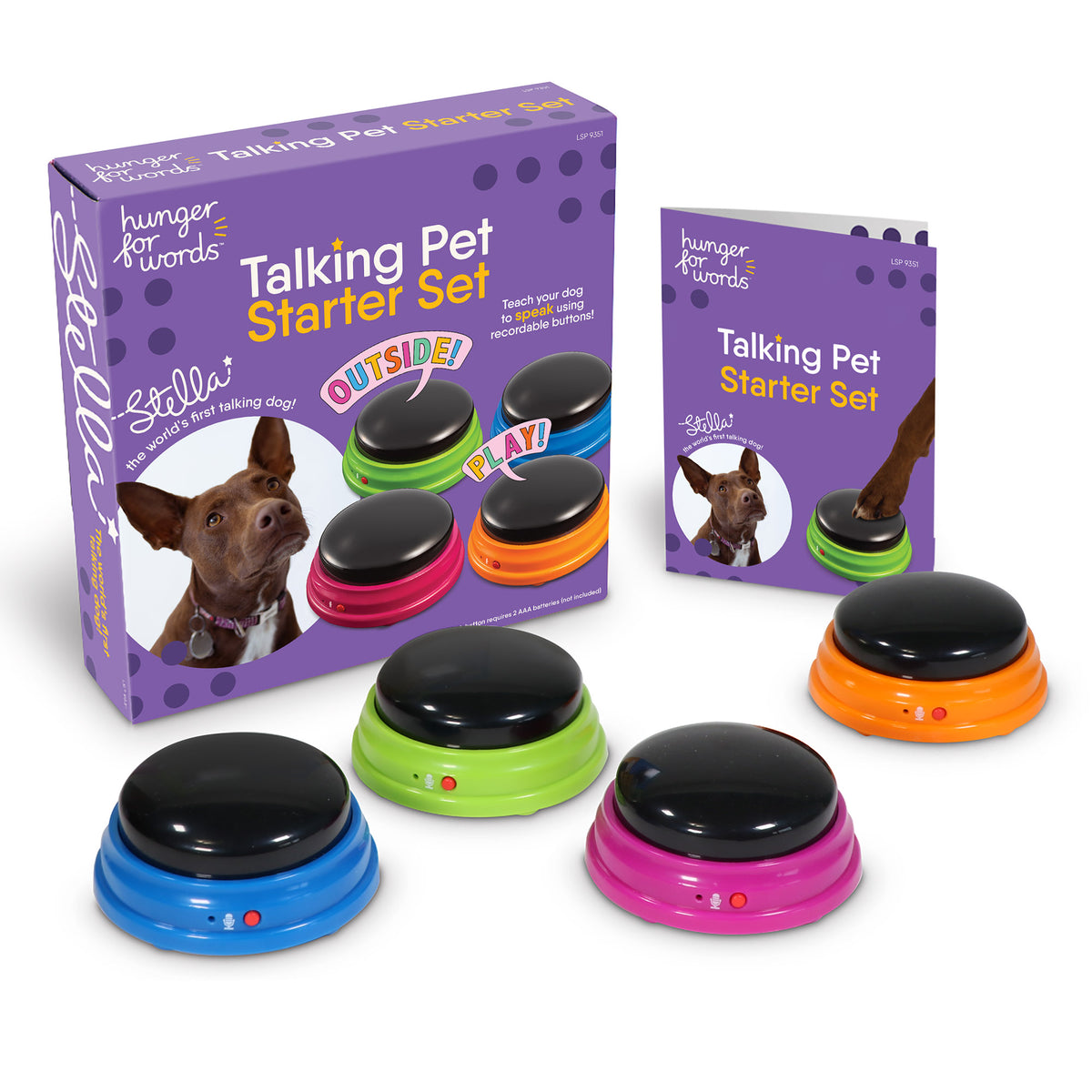 Hunger for Words Talking Pet Starter Set