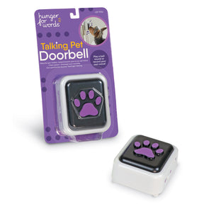 Hunger for Words Talking Pet Doorbell