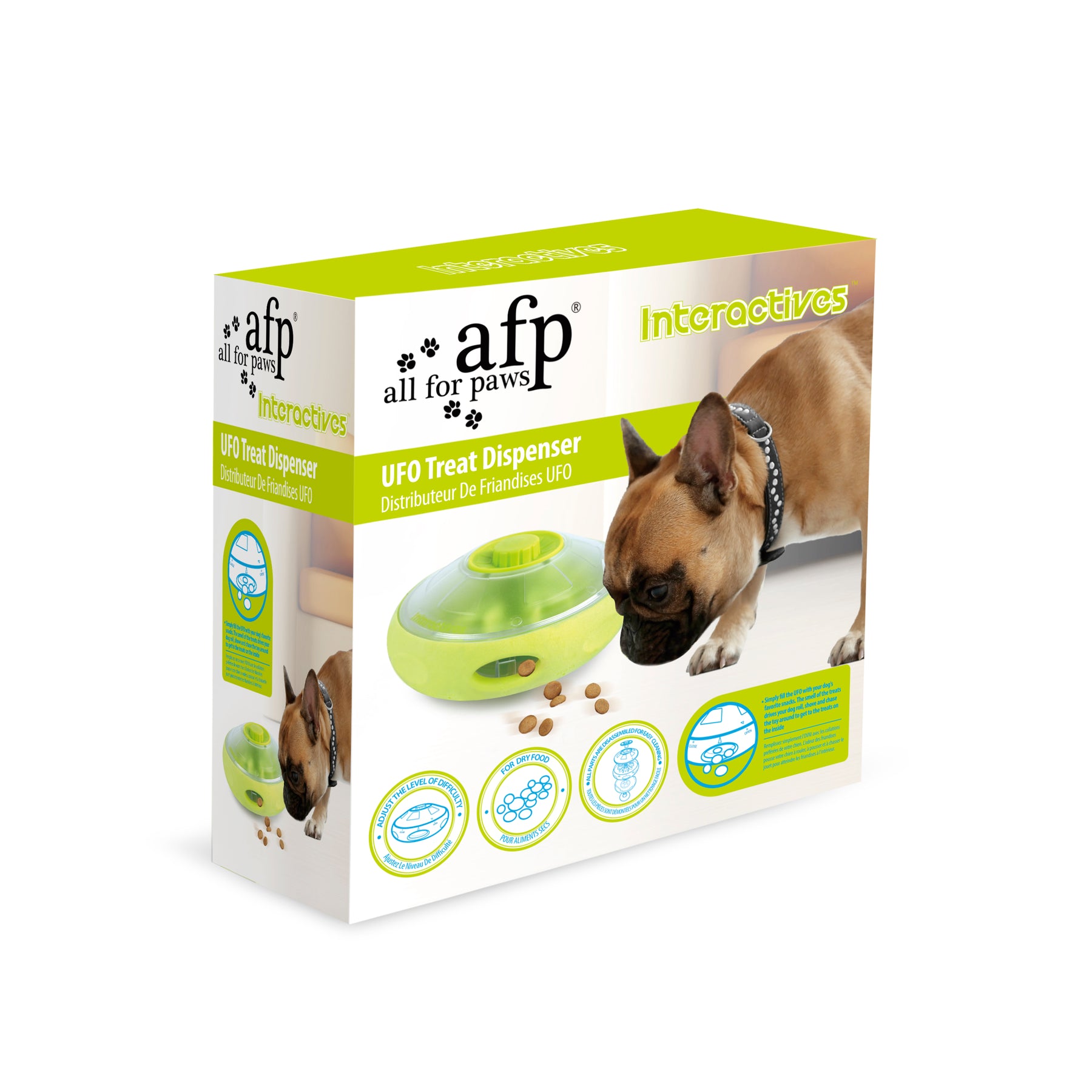 All For Paws Dog UFO Treat Dispenser