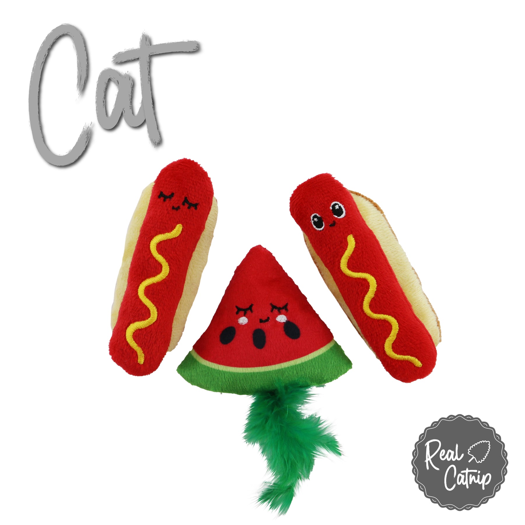 Food Batters Cat Toy 3Pc