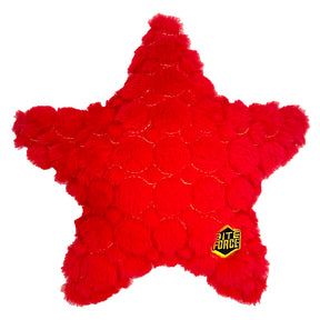 Bite Force Tough Plush Starfish Dog Toy