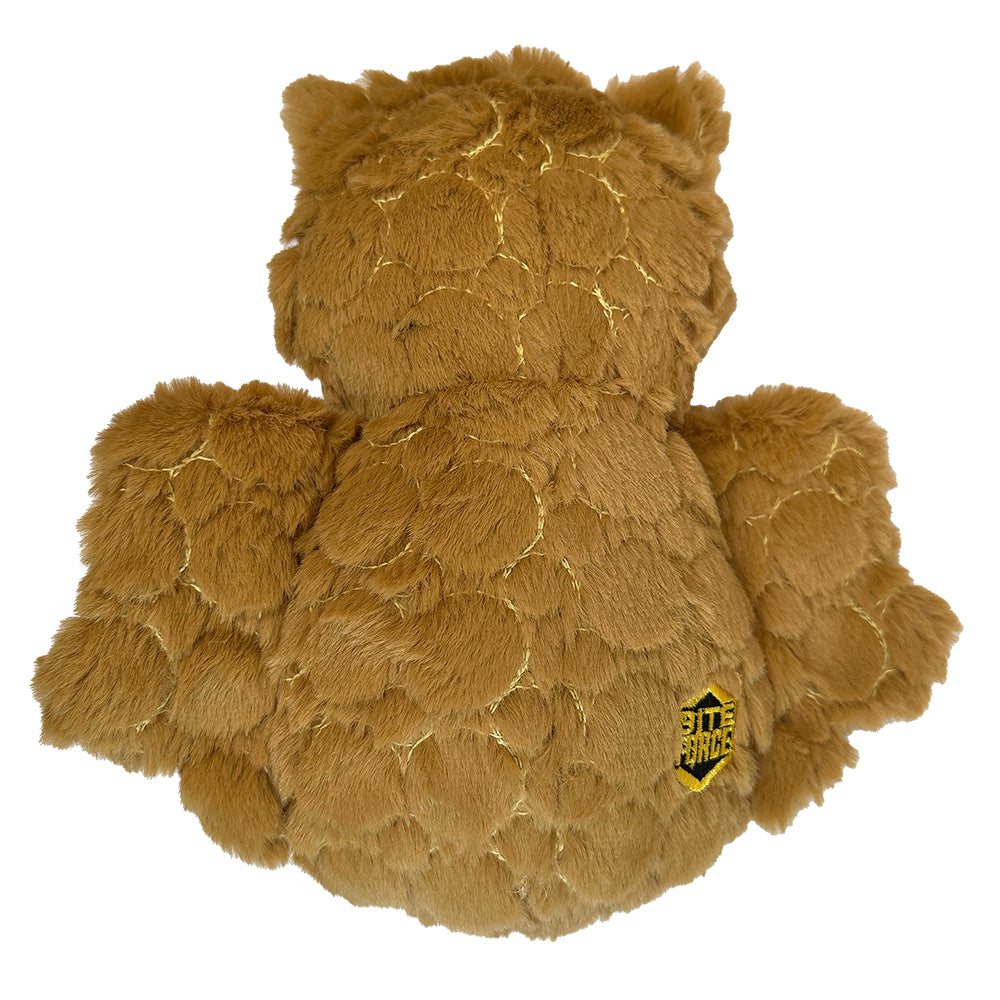 Bite Force Tough Plush Owl Dog Toy